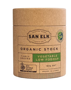 San Elk Organic Stock Low Fodmap Vegetable 160g